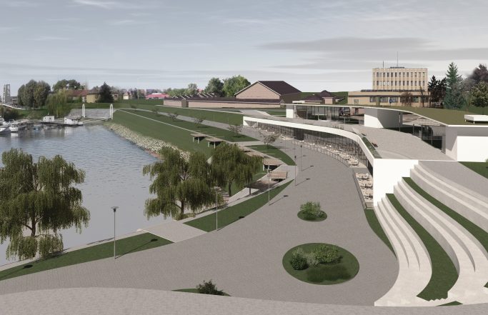 Bajai Halászpart Revitalizációja – Diplomaterv